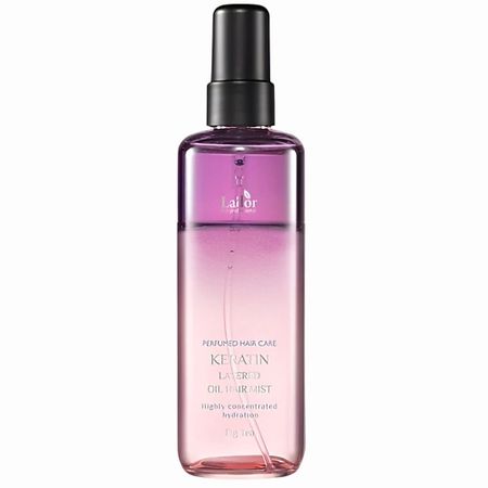 Масло для волос LADOR Двухслойное Масло-мист для волос парфюмированное с кератином KERATIN LAYERED OIL MIST FIG TEA