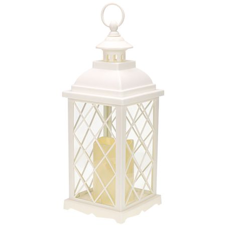 светильник декоративный Теплый вечер 13х13х33см 3хAAА белый александр полярный декабрьский вечер