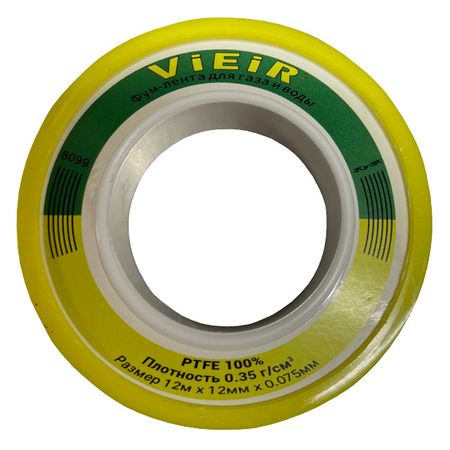 лента ФУМ для газа 12мм х 0,075мм х 12м геохимия нефти и газа