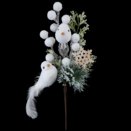 украшение Птички на елке 26,5х13х9см раскраска я учусь весёлые птички