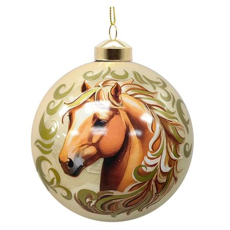 шар Символ года 100мм стекло