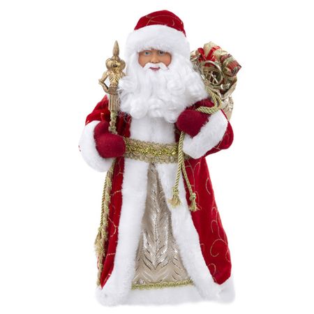 фигура Дед Мороз  31,5см красный музыкальный гайда рейнгольдовна лагздынь дед мороз