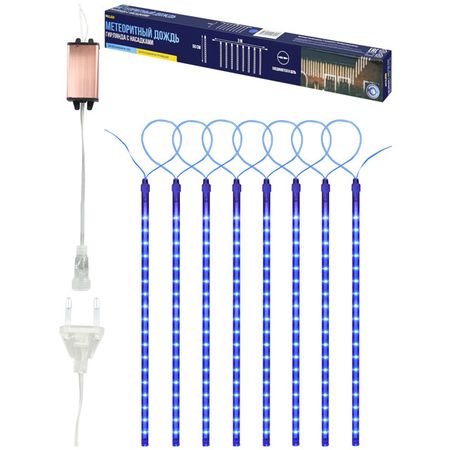 гирлянда-сосульки MiLED Метеоритный дождь 3м 8шт 50см LED синий