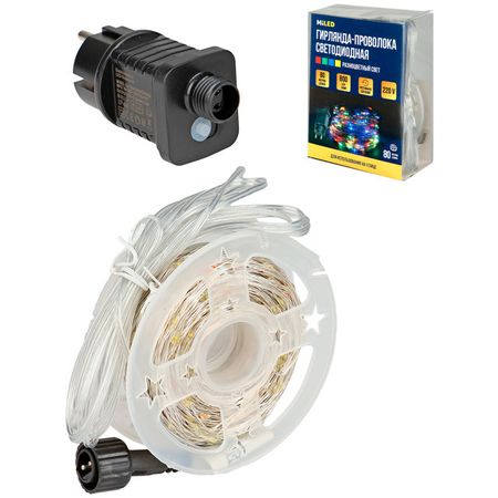 гирлянда MILED Роса 80м 800LED мульти свет