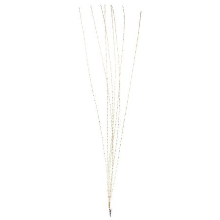 ветка новогодняя 78см золотистый