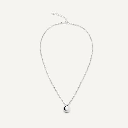 PLAIN STUDIO Колье Pure Drop Necklace - Silver