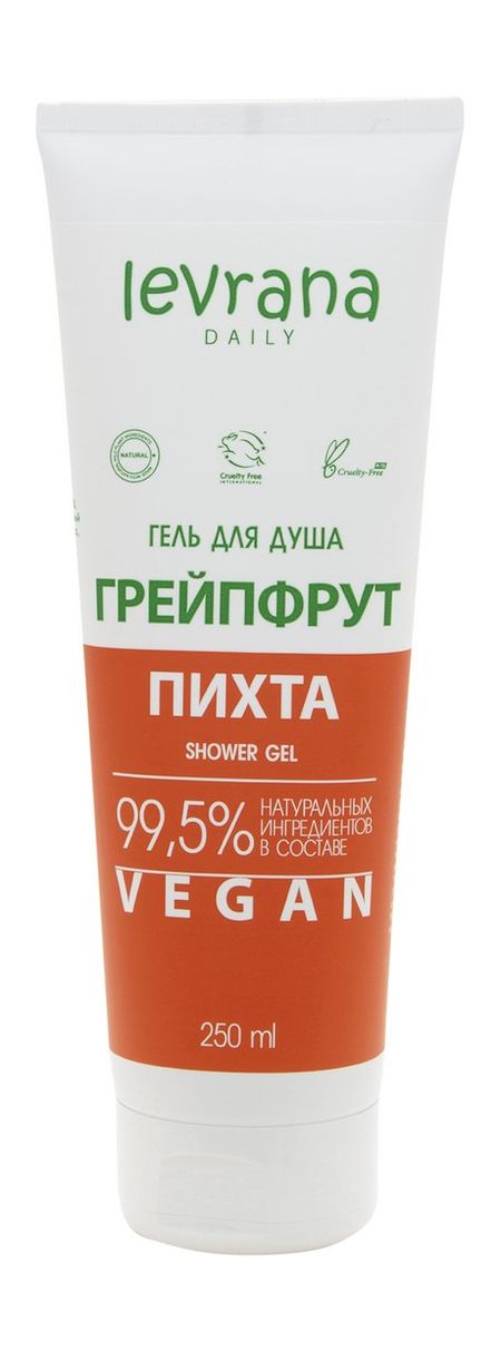 Levrana Daily Гель для душа Грейпфрут и пихта