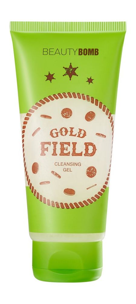 Beauty Bomb Gold Field Cleansing Gel временное тату черного а та004 j014 1 лист dea beauty упаковка