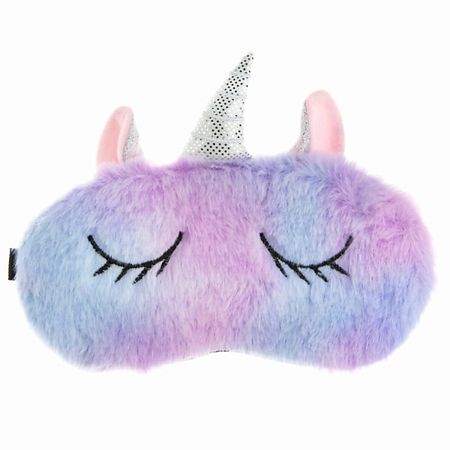 Маска для сна LUKKY Маска для сна “Единорог” плюшевая
