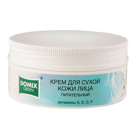 Крем для лица DOMIX GREEN Крем для сухой кожи лица питательный с витаминами A, E, D, F