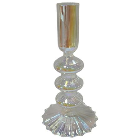 подсвечник MAXIJOY 9х9х17см стекло прозрачный