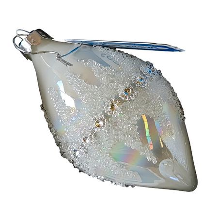 подвеска MAXIJOY 13см стекло белый