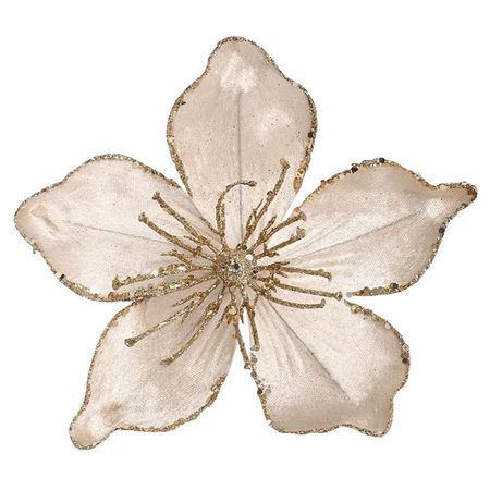 растение искусственное MAXIJOY Цветок 30см шампань полиэстер, металл