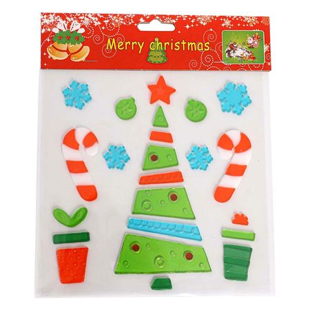 наклейка на окно MAXIJOY Елочка 20х24,5см ТПР-резина