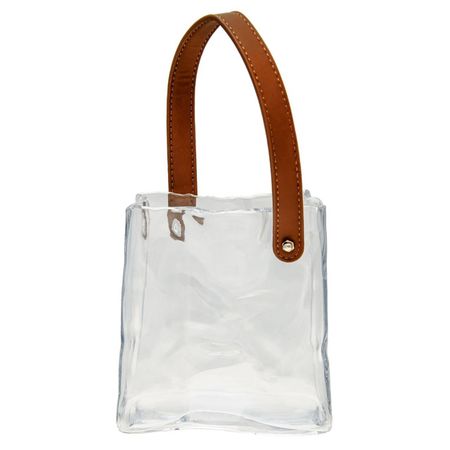 ваза ВЕЩИЦЫ Сумка 16см стекло прозрачный