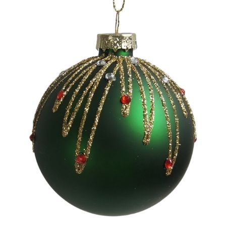 шар MAXIJOY 80мм стекло зеленый