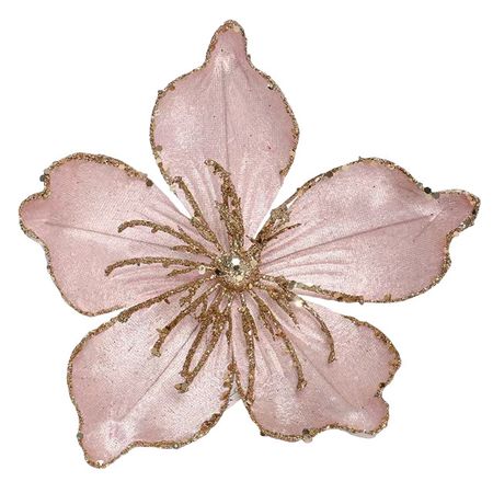 растение искусственное MAXIJOY Цветок 30см розовое полиэстер, металл