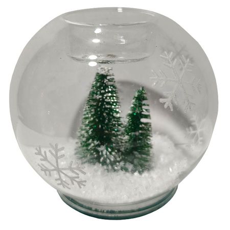 подсвечник MAXIJOY 10х10см стекло прозрачный