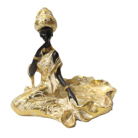 подставка для украшений ВЕЩИЦЫ Африка 16х11,5х14см полирезин