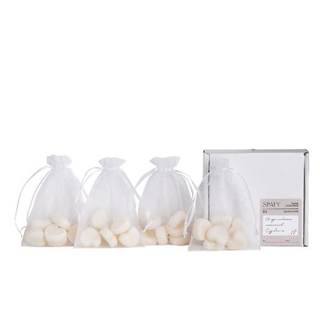 Саше SPAFY Аромасаше для белья в шкаф яблоко, жасмин, персик, лаванда