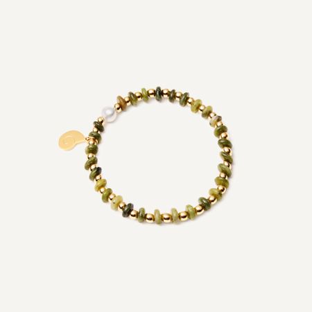PEARLY CLOUD Браслет Small Talk Bracelet - Green