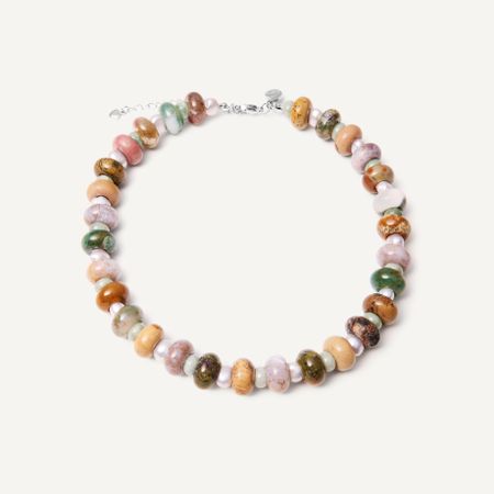 PEARLY CLOUD Колье Garden Necklace - Green