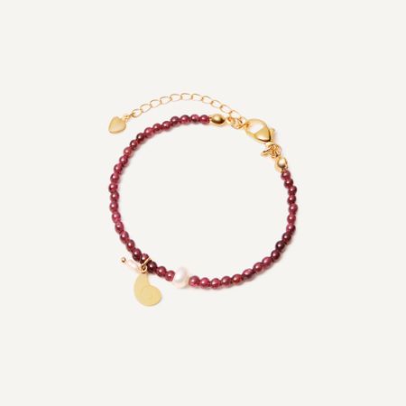 PEARLY CLOUD Браслет Silk Bracelet - Brown