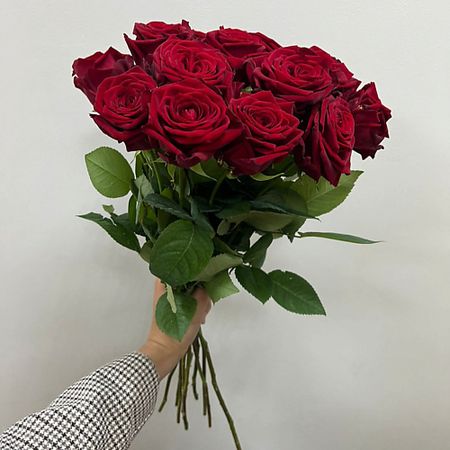 Букет живых цветов FLOR MASTER Красные розы