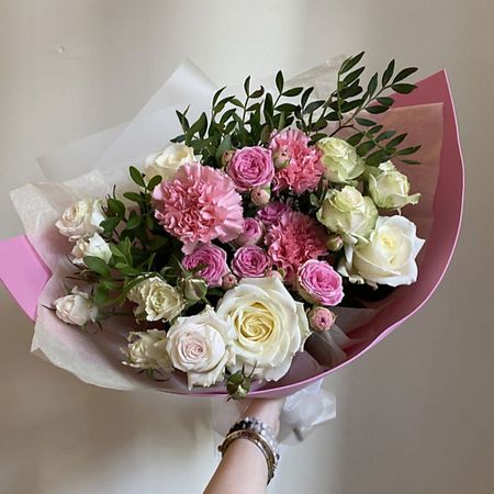 Букет живых цветов FLOR MASTER Букет Нежность