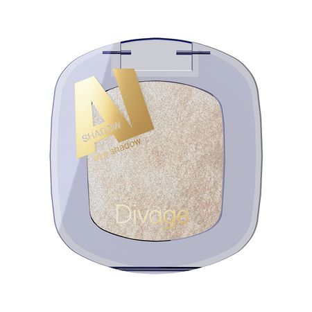 Тени для век DIVAGE AI EYESHADOW компактные сияющие тон 01 Lustre екатерина шабнова ирина иванова мальвина гайворонская тени у костра