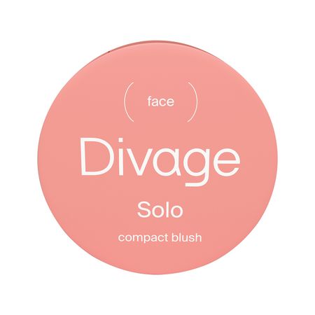 Румяна для лица DIVAGE SOLO компактные стойкие тон 10 Коралловый алмазная мозаика частичное заполнение коралловый риф 30 х 40 см