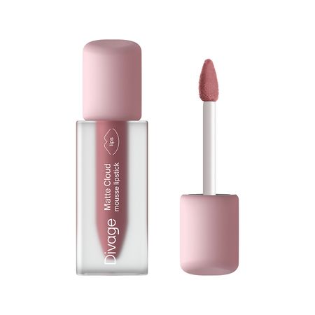 Помада для губ DIVAGE MATTE CLOUD жидкая матовая тон 06 All day rose