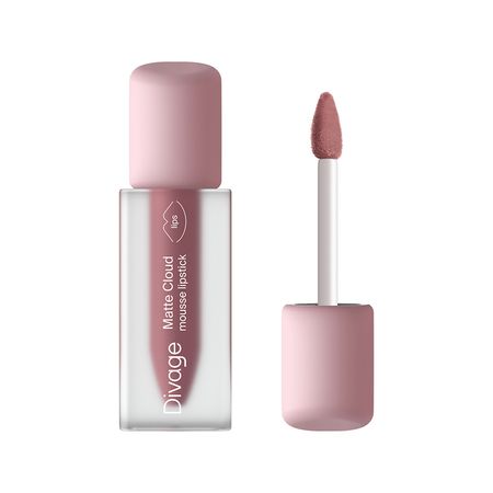 Помада для губ DIVAGE MATTE CLOUD жидкая матовая тон 02 Rose shadow