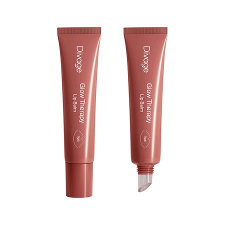 Бальзам для губ DIVAGE GLOW THERAPY с пептидами и натуральными маслами тон 11 Сливовый крем