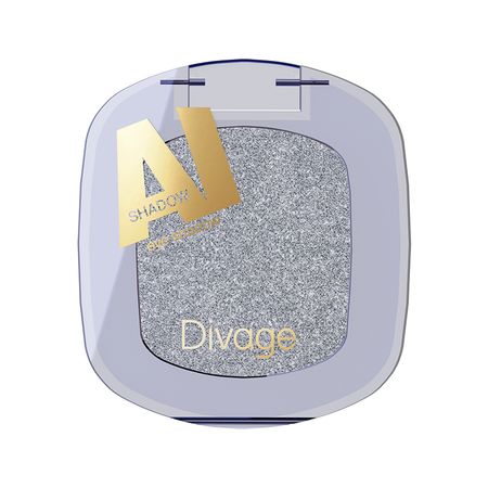 Тени для век DIVAGE AI EYESHADOW компактные сияющие тон 03 Steel екатерина шабнова ирина иванова мальвина гайворонская тени у костра