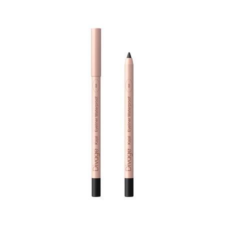 Карандаш-каял для глаз DIVAGE KAJAL EYELINER водостойкий тон 01 Black