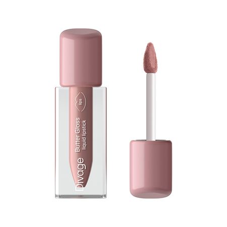 Помада для губ DIVAGE BUTTER GLOSS жидкая глянцевая тон 01 Salty caramel эдуард аркадьевич асадов нежные слова