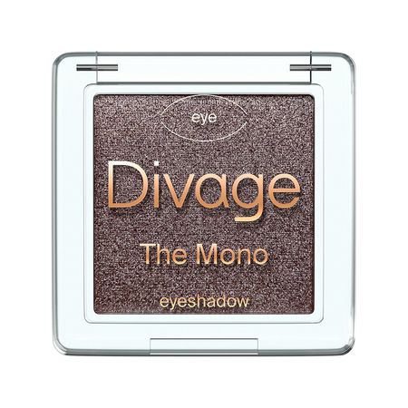Тени для век DIVAGE THE MONO компактные с шиммером тон 04 Серо-фиолетовый дебби джонсон может быть однажды