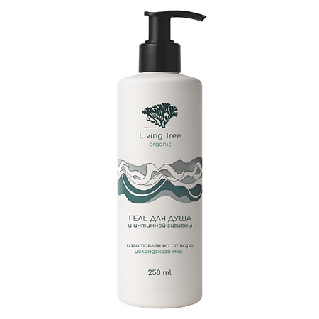 Гель для душа ЖИВОЕ ДЕРЕВО LIVING TREE Гель для душа из исландского мха