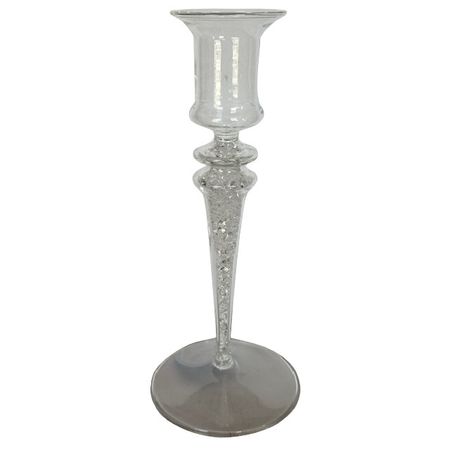 подсвечник MAXIJOY 8х8х19,5см стекло прозрачный