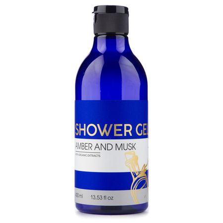 гель для душа РЕЗУЛЬТАТ.ПРО Amber and Musk 400мл