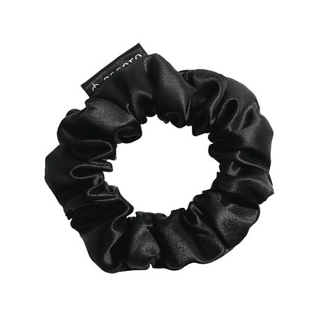 Резинка для волос ASSORO Шелковая резинка для волос M / Черный