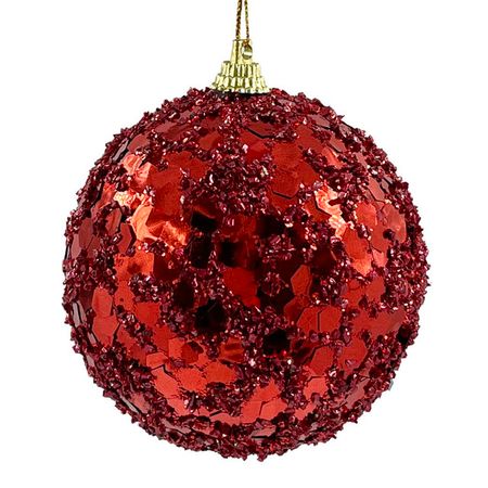 шар MAXIJOY Аленький цветочек 80мм пенопласт красный