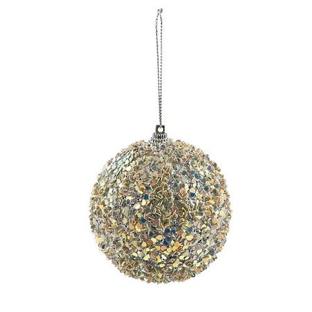 шар MAXIJOY Королевский 100мм пенопласт золотой