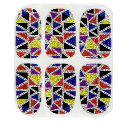 Наклейки для ногтей IRISK Пленки для ногтей для экспресс-маникюра на клеевой основе Effect Nails