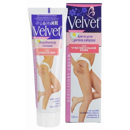 Крем для депиляции COMPLIMENT Крем для депиляции для чувствительной кожи Velvet