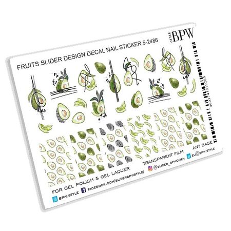 Слайдеры BPW.STYLE Слайдер-дизайн Авокадо