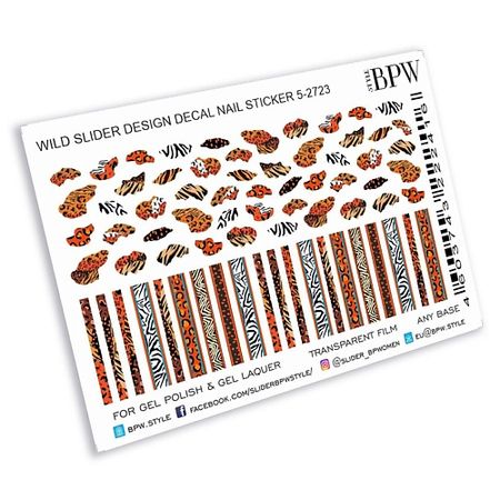 Слайдеры BPW.STYLE Слайдер-дизайн Дикий мир абстракция