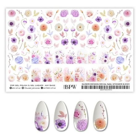 Слайдеры BPW.STYLE Гранд-слайдер Акварельные цветы