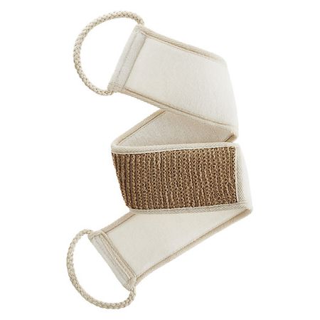 Мочалка DECO. Мочалка-пояс для тела натуральная (джут)